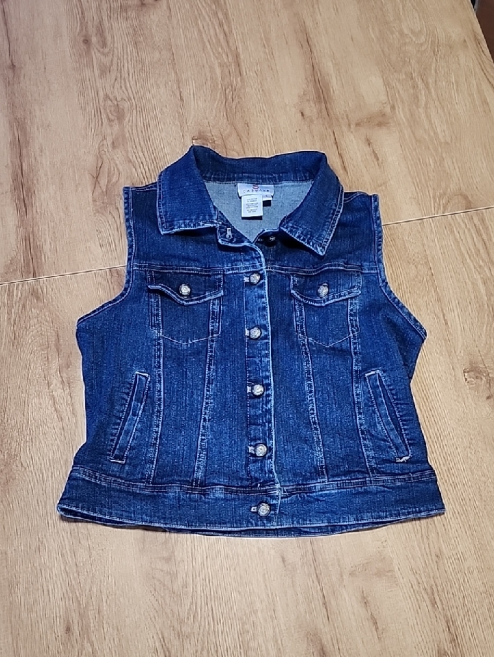 OSO Casuals Denim Vest - Blue